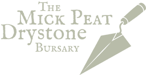 The logo for the bursary, depicting the name and a builder's trowel